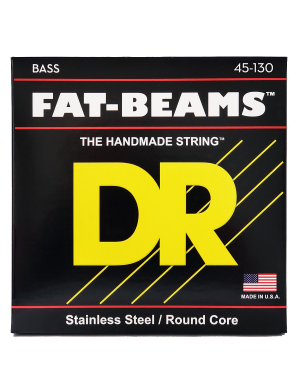 Струны для бас-гитары DR Strings FAT-BEAMS Bass 5-String - Medium (45-130)