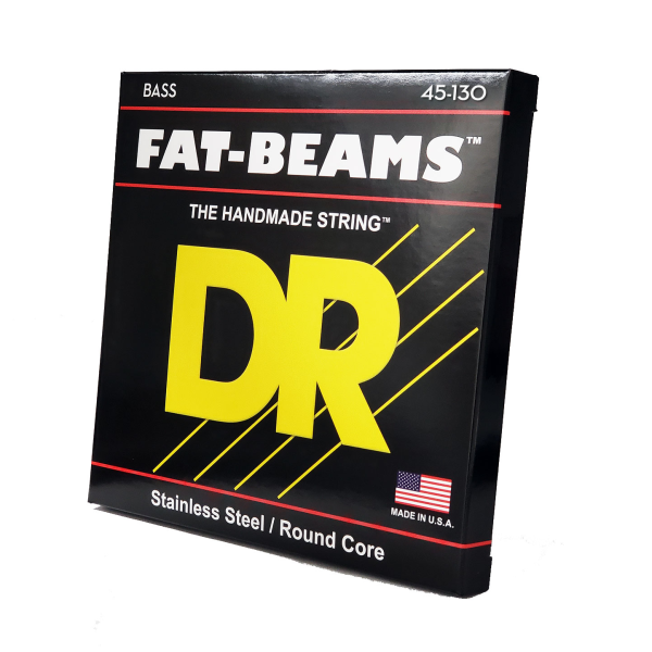 Струни для бас-гітари DR Strings FAT-BEAMS Bass 5-String - Medium (45-130)