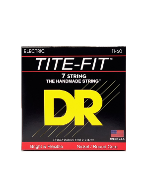 Струны для электрогитары DR STRINGS TITE-FIT ELECTRIC - HEAVY 7 STRING (11-60)
