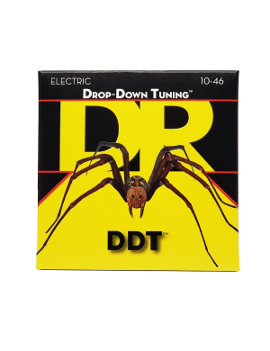 Струны для электрогитары DR STRINGS DDT DROP DOWN TUNING ELECTRIC - MEDIUM (10-46)