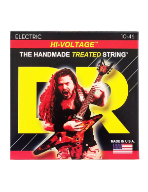 Струны для электрогитары DR STRINGS DIMEBAG DARRELL HI-VOLTAGE ELECTRIC - MEDIUM (10-46)