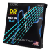 Струни для електрогітари DR Strings NEON Blue Electric – Medium (10-46), з покриттям K3™, сині