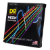 Струни для електрогітари DR Strings NEON Multi-Color Electric – Medium (10-46) з покриттям K3™