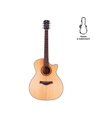 Акустическая гитара Alfabeto SOLID AMS40 (Natural) + чехол