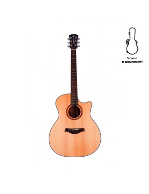 Акустическая гитара Alfabeto SOLID AMS40 (Satin) + чехол
