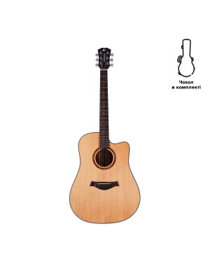 Акустическая гитара Alfabeto SOLID WMS41 (Satin) + чехол