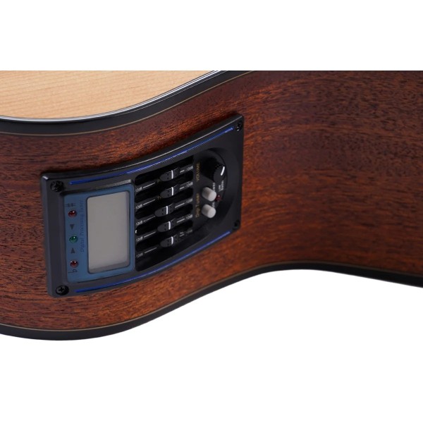 Електроакустична гітара Alfabeto SOLID AMS40EQ (Satin) + чохол