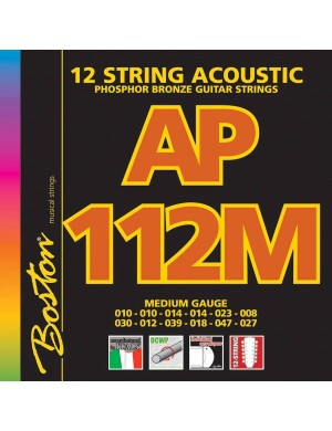 Струни для акустичної гітари Boston AP-112-M