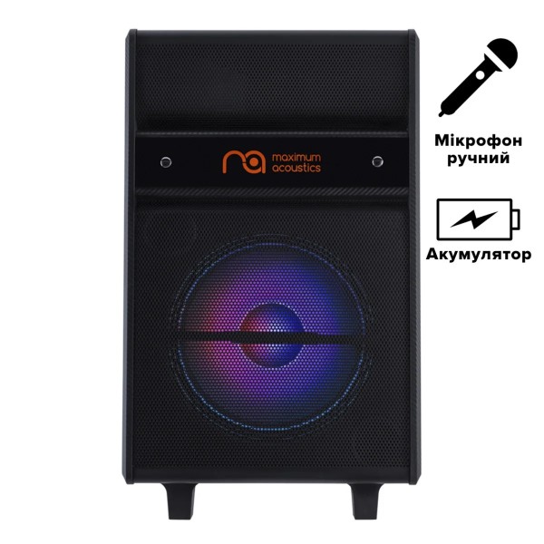 Активна акустична система з акумулятором Maximum Acoustics MusicBAND.100 Активна акустична система з акумулятором Maximum Acoustics MusicBAND.100