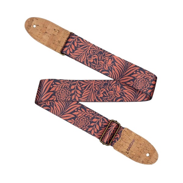 Ремінь дo гітари Cascha Vegan CGS-VC7 (Rose Jungle)