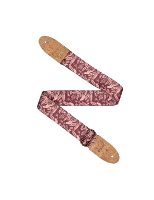 Ремень к гитаре Cascha Vegan CGS-VC1 (Mauve Birds)