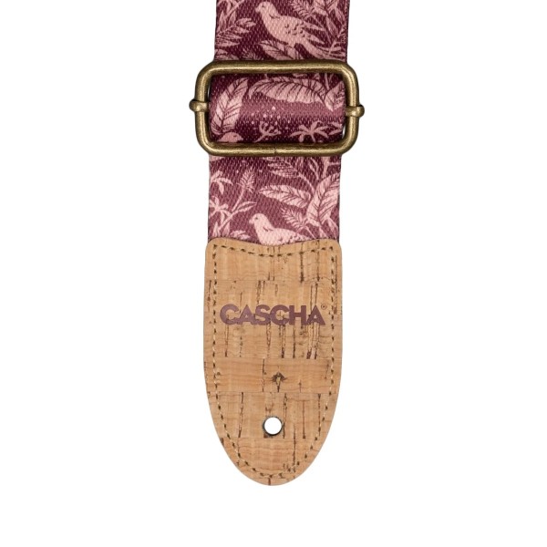 Ремінь дo гітари Cascha Vegan CGS-VC1 (Mauve Birds)