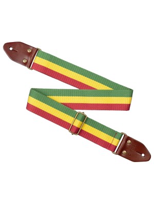 Ремень к гитаре Cascha Cotton CGS-CD3 (Rasta)