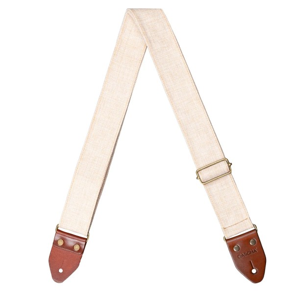 Ремінь дo гітари Cascha Cotton CGS-CD2 (Linen Beige)