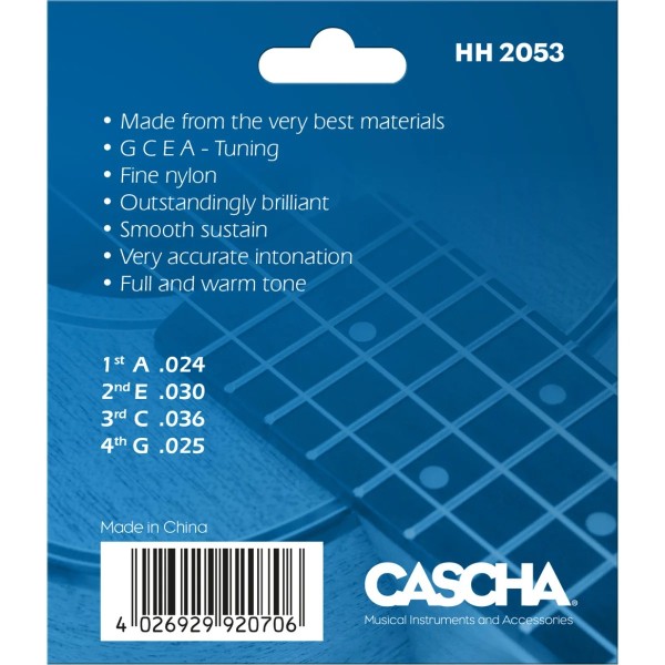 Струни для укулеле Cascha HH 2053 (Soprano)