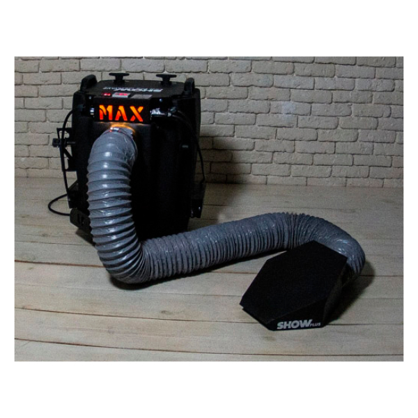 Генератор диму та комплект для роботи з важким димом (LF-01 MAX + стенд + чохол + носик з гофрою)