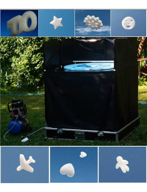 Генератор туч, летающие пенные логотипы SHOWplus Foam Cloud 500