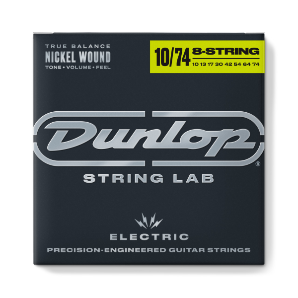 Струни для електрогітари DUNLOP DEN1074 ELECTRIC MEDIUM 8-STRING 10
