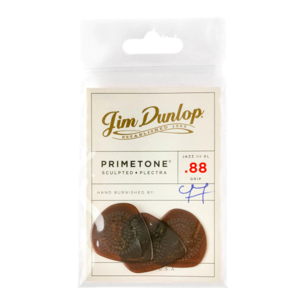 Медіатор DUNLOP 520P.88 PRIMETONE JAZZ III XL SCULPTED PLECTRA 0.88