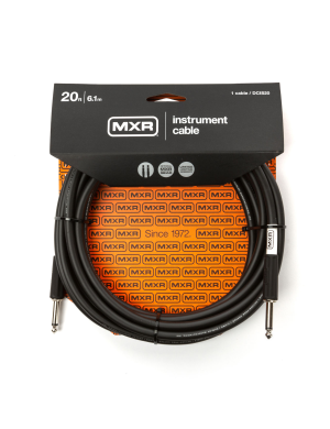 Инструментальный кабель DUNLOP DCIS20 MXR STANDARD INSTRUMENT CABLE 20ft Инструментальный кабель DUNLOP DCIS20 MXR STANDARD INSTRUMENT CABLE 20ft