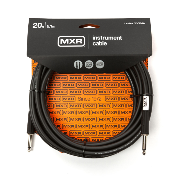 Інструментальний кабель DUNLOP DCIS20 MXR STANDARD INSTRUMENT CABLE 20ft Інструментальний кабель DUNLOP DCIS20 MXR STANDARD INSTRUMENT CABLE 20ft