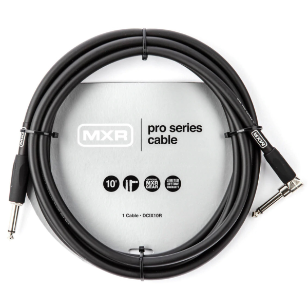 Інструментальний кабель DUNLOP DCIX10R MXR PRO SERIES INSTRUMENT CABLE 10ft (Straight / Right) Інструментальний кабель DUNLOP DCIX10R MXR PRO SERIES INSTRUMENT CABLE 10ft (Straight / Right)