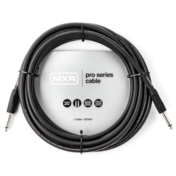Інструментальний кабель DUNLOP DCIX20 MXR PRO SERIES INSTRUMENT CABLE 20ft Інструментальний кабель DUNLOP DCIX20 MXR PRO SERIES INSTRUMENT CABLE 20ft