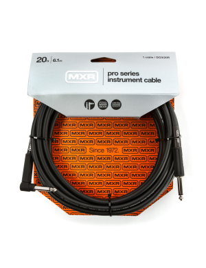 Инструментальный кабель DUNLOP DCIX20R MXR PRO SERIES INSTRUMENT CABLE 20ft (Straight/Right) Инструментальный кабель DUNLOP DCIX20R MXR PRO SERIES INSTRUMENT CABLE 20ft (Straight/Right)