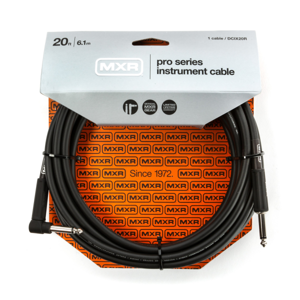 Інструментальний кабель DUNLOP DCIX20R MXR PRO SERIES INSTRUMENT CABLE 20ft (Straight / Right) Інструментальний кабель DUNLOP DCIX20R MXR PRO SERIES INSTRUMENT CABLE 20ft (Straight / Right)
