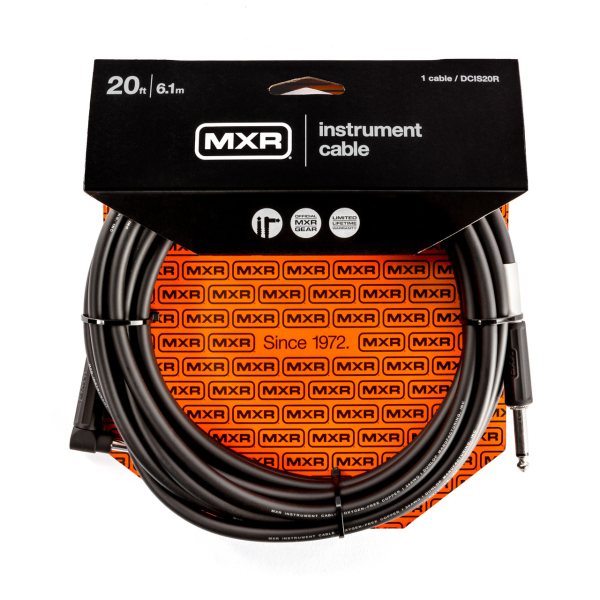 Інструментальний кабель DUNLOP DCIS20R MXR STANDARD INSTRUMENT CABLE 20ft (Straight / Right) Інструментальний кабель DUNLOP DCIS20R MXR STANDARD INSTRUMENT CABLE 20ft (Straight / Right)