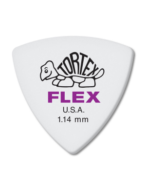 Медиатор DUNLOP 456P1.14 TORTEX FLEX TRIANGLE PLAYERS PACK 1.14