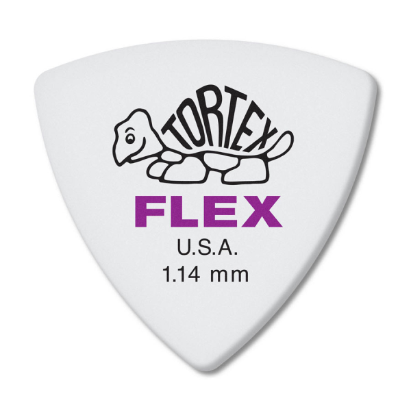 Медіатор DUNLOP 456P1.14 TORTEX FLEX TRIANGLE PLAYERS PACK 1.14
