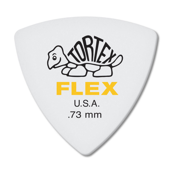 Медіатор DUNLOP 456P.73 TORTEX FLEX TRIANGLE PLAYERS PACK 0.73