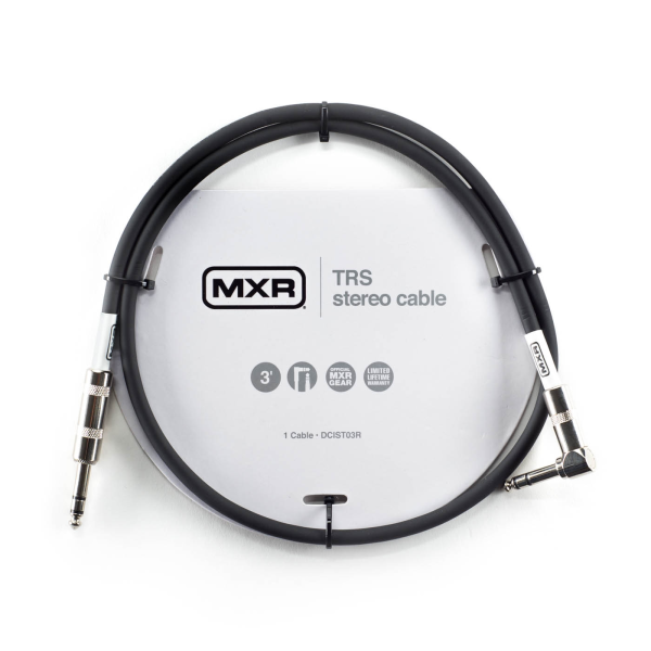 Інструментальний кабель DUNLOP DCIST03R MXR TRS STEREO CABLE 3FT Інструментальний кабель DUNLOP DCIST03R MXR TRS STEREO CABLE 3FT