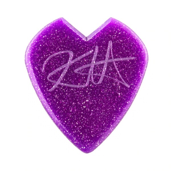 Медіатори DUNLOP Kirk Hammett Jazz III Pick Purple Sparkle