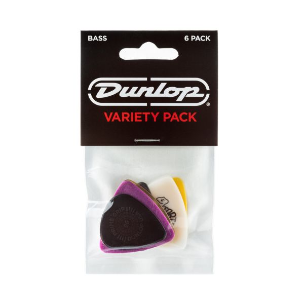 Набір медіаторів DUNLOP BASS PICK VARIETY PACK