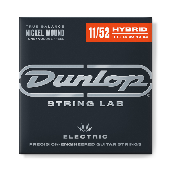 Набір струн для електрогітари DUNLOP DEN1152 ELECTRIC NICKEL PERFORMANCE + 11-52
