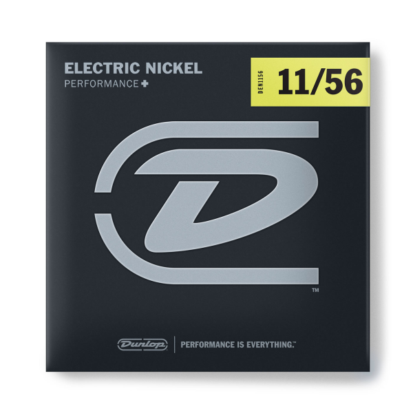 Набір струн для електрогітари DUNLOP DEN1156 ELECTRIC NICKEL PERFORMANCE + 11-56