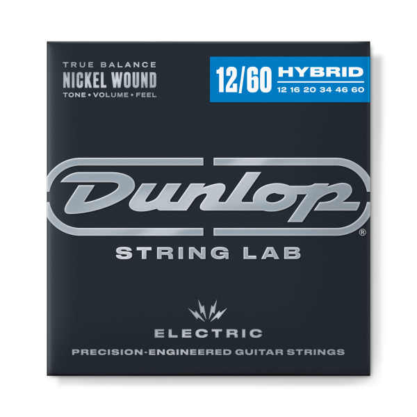 Набір струн для електрогітари DUNLOP DEN1260 ELECTRIC NICKEL PERFORMANCE + 12-60