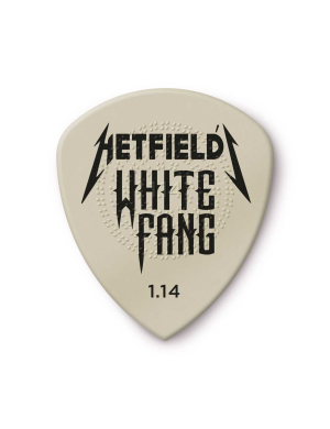 Набор медиаторов DUNLOP PH122P1.14 Hetfields White Fang Custom Flow Pick 1.14mm (6 Pack)