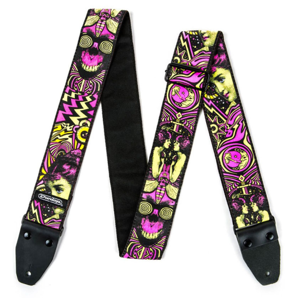 Ремінь для гітари DUNLOP ILD06 Ilovedust Smoking Moon Strap