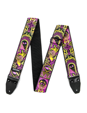 Ремінь для гітари DUNLOP ILD03 Ilovedust Headspace Orange Strap