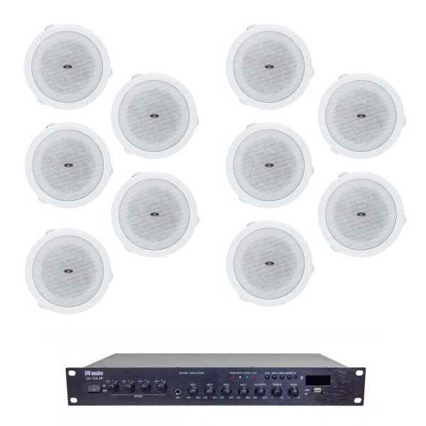 Комплект звуку DV audio LA10010601 для приміщення до 240 м.кв Комплект звуку DV audio LA10010601 для приміщення до 240 м.кв
