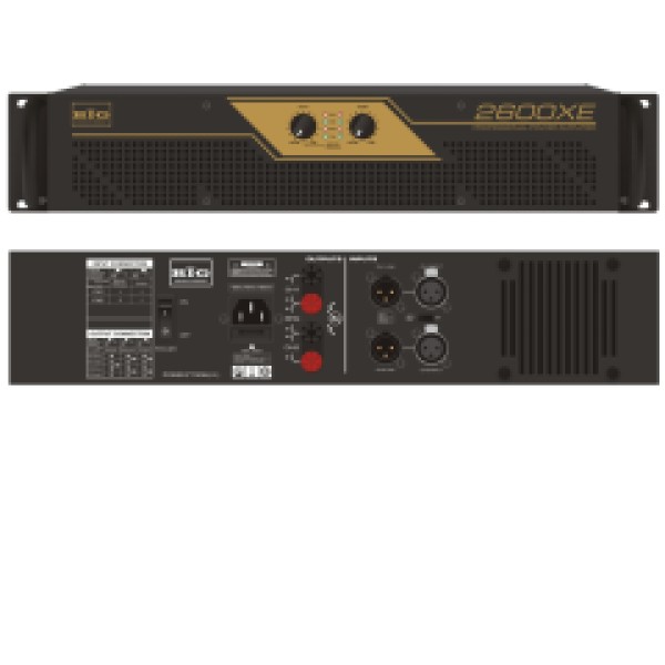 Підсилювач потужності BIG XE2600 Підсилювач потужності BIG XE2600