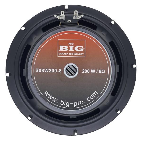 Динамік BIG S08W200-8 — 8"