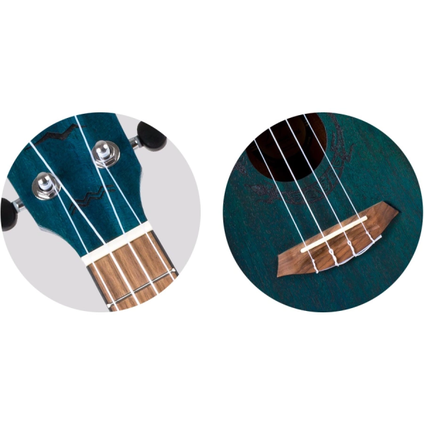 Укулеле концерт Flight DUC380 Topaz Укулеле концерт Flight DUC380 Topaz