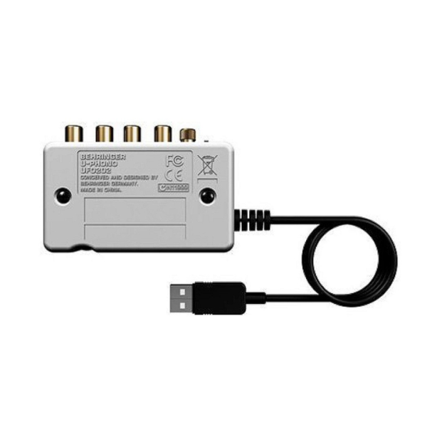 Звукова карта Behringer UFO202
