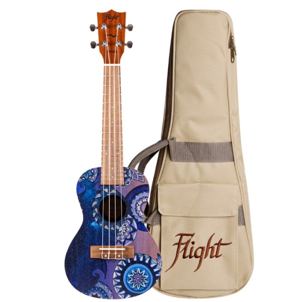 Укулеле концерт Flight AUC33 Stardust