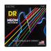 Струни для електрогітари DR Strings NEON Multi-Color Electric – Heavy (11-50) з покриттям K3™