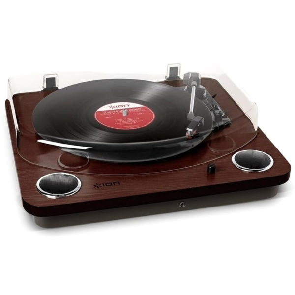 Вініловий програвач ION MAX LP DARK WOOD Вініловий програвач ION MAX LP DARK WOOD